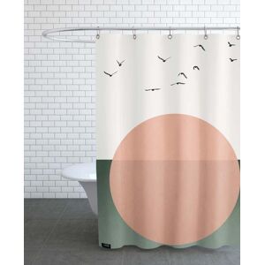 Juniqe Rideau de douche en polyester en multicolore 150x200