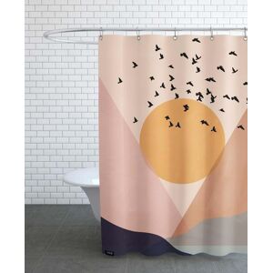 Juniqe Rideau de douche en polyester en multicolore 150x200