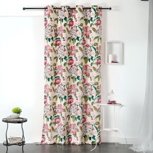 Linder Rideau tamisant cottage polyester ecru 145x240 cm