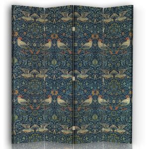 Legendarte Paravent - Cloison Bird - William Morris 145x170cm (4 volets) Vert 145x170x2cm