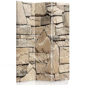 Legendarte Paravent cloison Stonewall 110x150cm (3 volets)