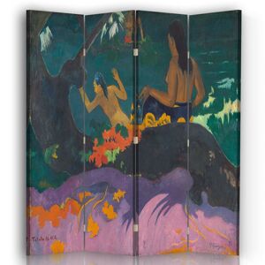 Legendarte Paravent cloison Fatata Te Miti - Paul Gauguin 145x180cm (4 volets)