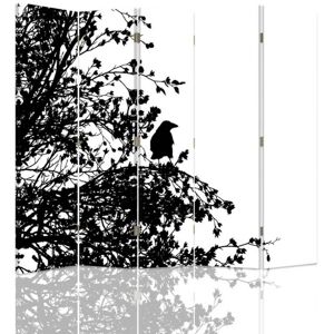 Legendarte Paravent - Cloison Forest Silhouette cm 180x170 (5 volets)