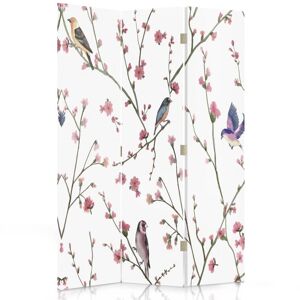 Legendarte Paravent - Cloison Songbirds 110x150cm (3 volets)