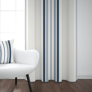 Maison Jean-Vier Rideau coton Bleu 176x250 cm Bleu 250x1x176cm