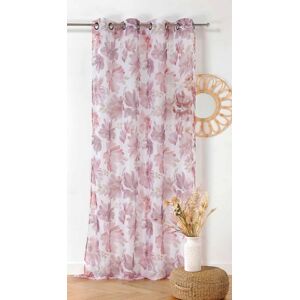 Linder Voilage tamisant rose 140x280cm