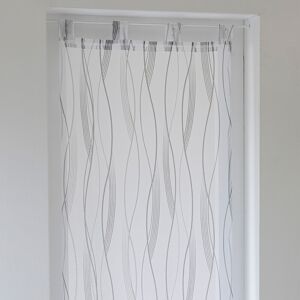 Blancheporte Vitrage voile imprimé vagues finition pattes - BlancheporteUne lumière adoucie et un intérieur ravivé avec ce vitrage en voile imprimé vagues décliné dans 3 coloris et 6 tailles au choix ! A assortir au panneau pour un joli camaïeu.Rideau : l