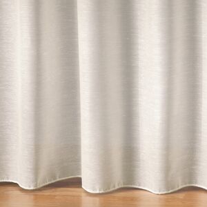 Blancheporte Panneau lin polyester base plombee finition galon fronceur - Colombine Beige Panneau : largeur 175 x hauteur 180cm