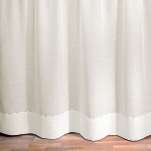 Colombine Panneau lin polyester base Cornely finition galon fronceur - Panneau : Largeur 420 X Hauteur 240cm - Écru - ColombineUn beau polyester (91%) et une touche de lin (9%) pour ce classique à la tenue et au tomber parfaits. 2 hauteurs et 5 largeurs :