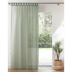 Blancheporte Panneau voile uni finition pattes - BlancheporteIdéal pour voir la vie en couleur, ce panneau en voile au tissage fin et soyeux joue avec la lumière et est vraiment facile à vivre. Panneau : largeur 140 x hauteur 145cmVert