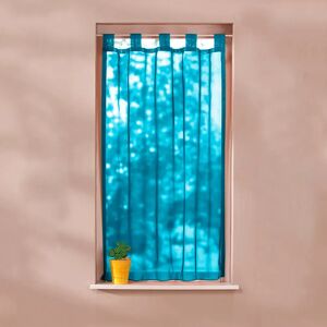 Blancheporte Vitrage droit voile uni finition pattes - BlancheporteUne lumière adoucie et un intérieur ravivé avec ce voile vaporeux au tomber net ! A assortir au panneau pour un joli camaïeu.Rideau : largeur 60 x hauteur 120cmBleu