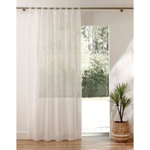 Blancheporte Panneau voile uni finition pattes - BlancheporteIdéal pour voir la vie en couleur, ce panneau en voile au tissage fin et soyeux joue avec la lumière et est vraiment facile à vivre. Panneau : largeur 140 x hauteur 145cmÉcru