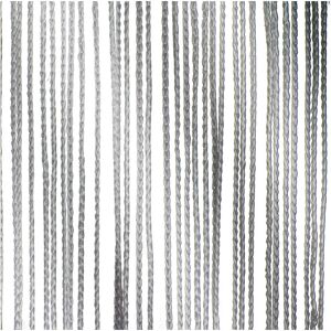 Sonstige Wentex String Curtain Grey, 220 gram/m² 3 m de long, gris - Tissus et filets