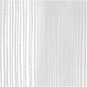 Showtec String Curtain 3m Width 4 m de long, blanc - Tissus et filets