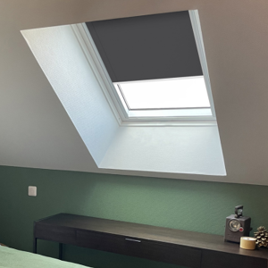 Stores-et-Rideaux.com Stores pour Velux Anti-Chaleur Soltis quartz