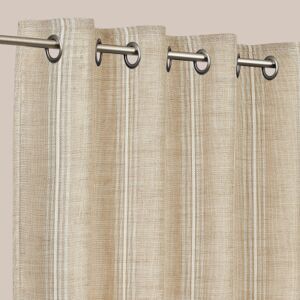 Stores-et-Rideaux.com Rideaux Voilages Effet Chine - Beige