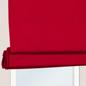 Stores-et-Rideaux.com Store bateau Rouge cerise tamisant