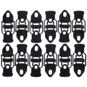 Holdon Mini Clip Black 12pcs Pack noir