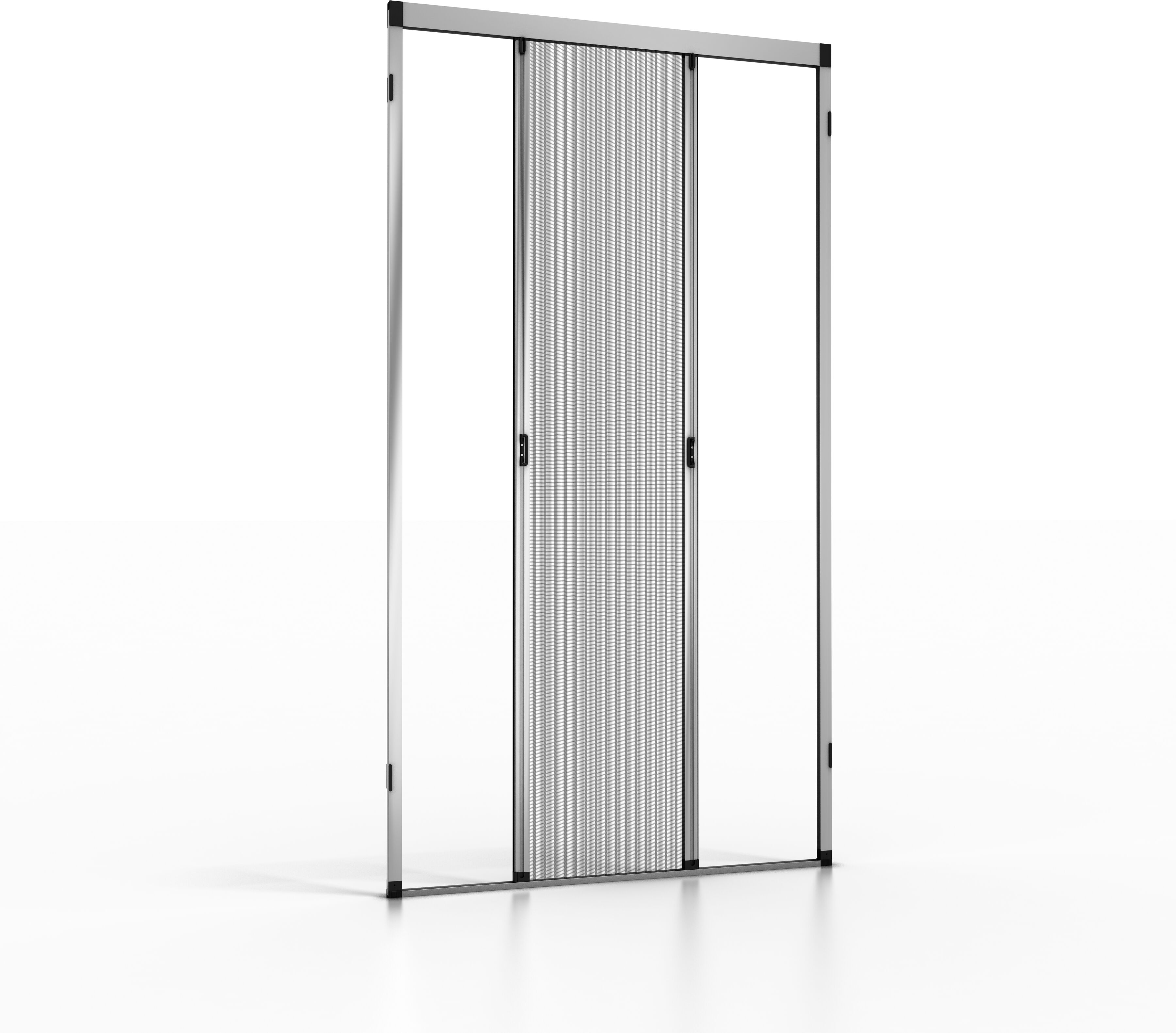 Moustiquaire plissée Pour Porte et porte-fenêtre latérale magnétique avec ouverture des deux côtés et filet plissé NoFlyStore PLATINUM.03