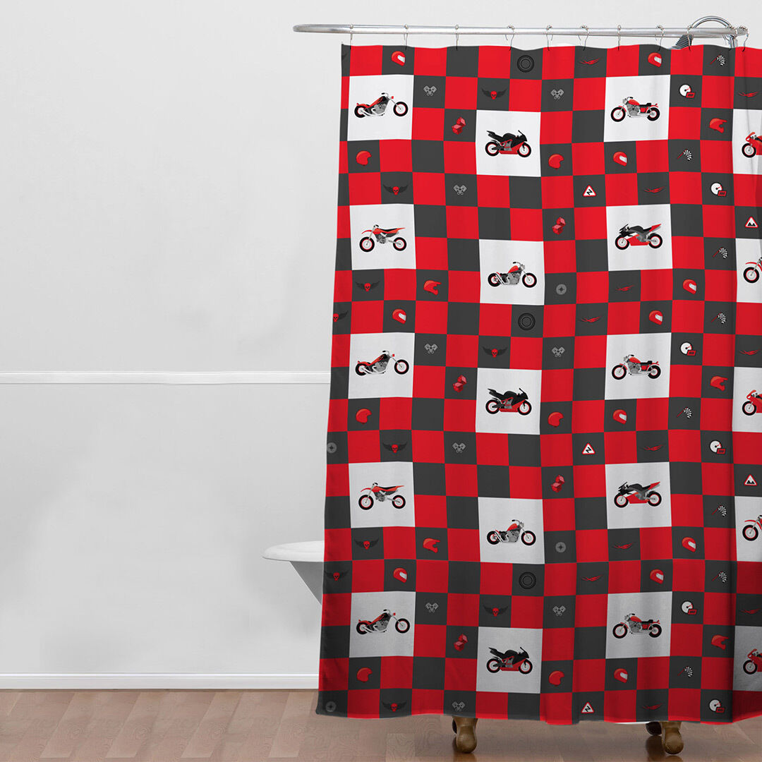 Booster Shower Curtain