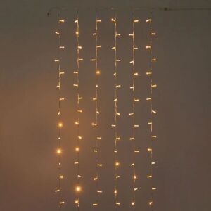 Leroy Merlin Tenda luminosa 144 lampadine led bianco caldo H 3 x L 300 cm