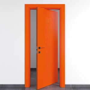 COOPLEGNO Porta rototraslante Keyboard Orange arancione L 70 x H 210 cm destra
