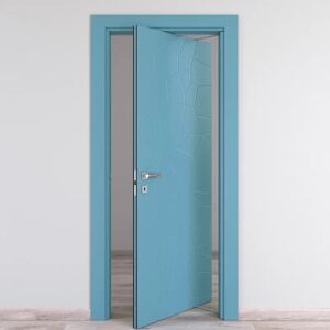 COOPLEGNO Porta rototraslante The Thing blu L 70 x H 210 cm destra