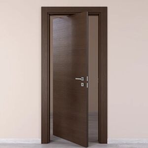 COOPLEGNO Porta rototraslante Timber wengé L 70 x H 210 cm sinistra