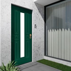 Yale Porta blindata  Mirror verde/verde L 80 x H 210 cm apertura sinistra