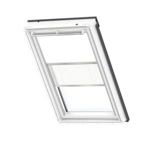 VELUX Tenda combinata per finestra da tetto oscurante e filtrante  DFD S01 1025S L 114 x H 70 cm bianco
