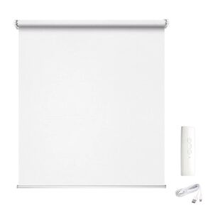 MADECO Tenda a rullo motorizzata filtrante  Eroll bianco 104 x 250 cm