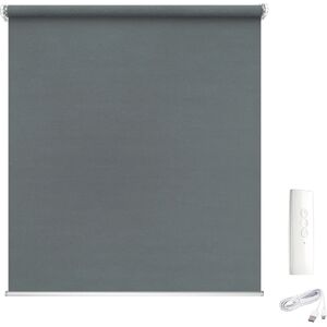 MADECO Tenda a rullo motorizzata oscurante  Eroll grigio 154 x 250 cm