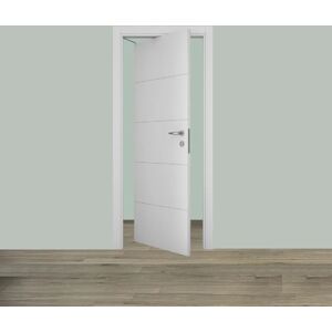 COOPLEGNO Porta rototraslante Sleek grigio L 70 x H 210 cm sinistra