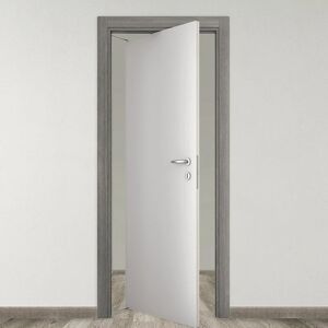 COOPLEGNO Porta rototraslante Nida grigio L 80 x H 210 cm sinistra