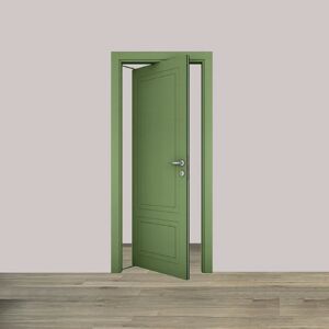 COOPLEGNO Porta rototraslante Nobel verde L 80 x H 210 cm sinistra