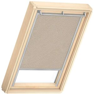 VELUX Tenda per finestra da tetto oscurante  DKLC014579S L 55 x H 70 cm tinta ecru con pois bianchi sparsi