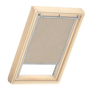 VELUX Tenda per finestra da tetto oscurante  DKLS084579S L 114 x H 140 cm tinta ecru con pois bianchi sparsi