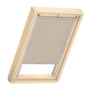 VELUX Tenda per finestra da tetto filtrante  RFLM084171S L 78 x H 140 cm tinta ecru con pois bianchi sparsi