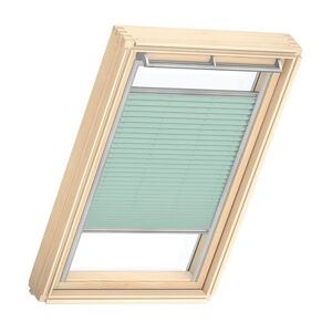 VELUX Tenda plissettata per finestra da tetto filtrante  FHLS081281S L 114 x H 140 cm verde menta