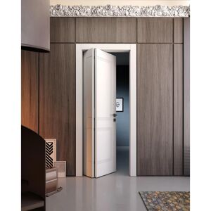 Leroy Merlin Porta pieghevole a libro asimmetrica Como bianco L 80 x H 210 cm sinistra