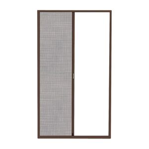 Tecnomat ZANZARIERA A RULLO MARRONE RAL 8014 DOPPIO CASSONETTO LATERALE 240x250 (LxH)