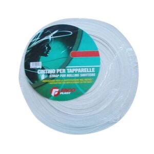 Tecnomat CINTINO PER TAPPARELLA FA.CO.PLAST 22 g 22 mm 50 m PORTAFINESTRA COTONE GRIGIO / AVANA