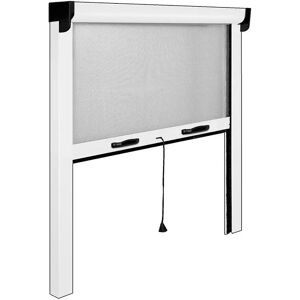 Tecnomat ZANZARIERA IRS AVVOLGIBILE VERTICALE BIANCA CON RALLENTAMENTO 80x160 cm (LxH)