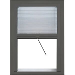 Tecnomat ZANZARIERA PLISSE' GRIGIO ANTRACITE 150x240 cm (LxH)