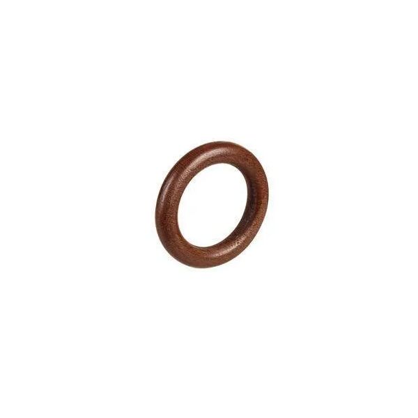 tecnomat anelli in legno Ø 56x36 mm color noce 10 pezzi per bastone Ø 28 mm