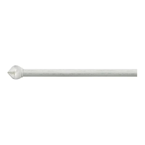 tecnomat bastone per tende bulbo Ø 20-17 mm 160-300 cm ferro avorio/oro 3 supporti