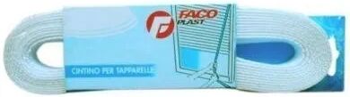 Tecnomat CINTINO PER TAPPARELLA FA.CO.PLAST 19 mm 5,5 m PER FINESTRA POLIPROPILENE GRIGIO