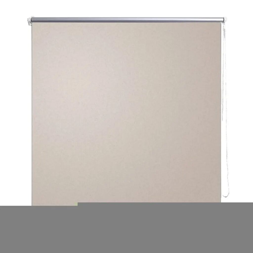 vidaXL Rolgordijn verduisterend 80 x 175 cm beige