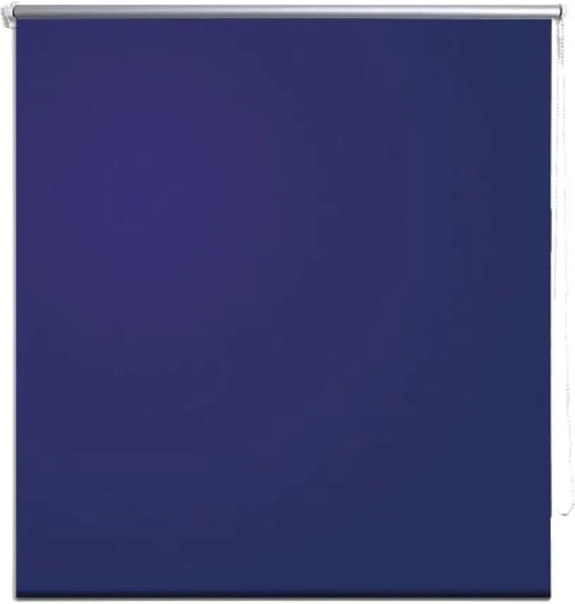 vidaXL Rolgordijn verduisterend 160 x 175 cm marineblauw