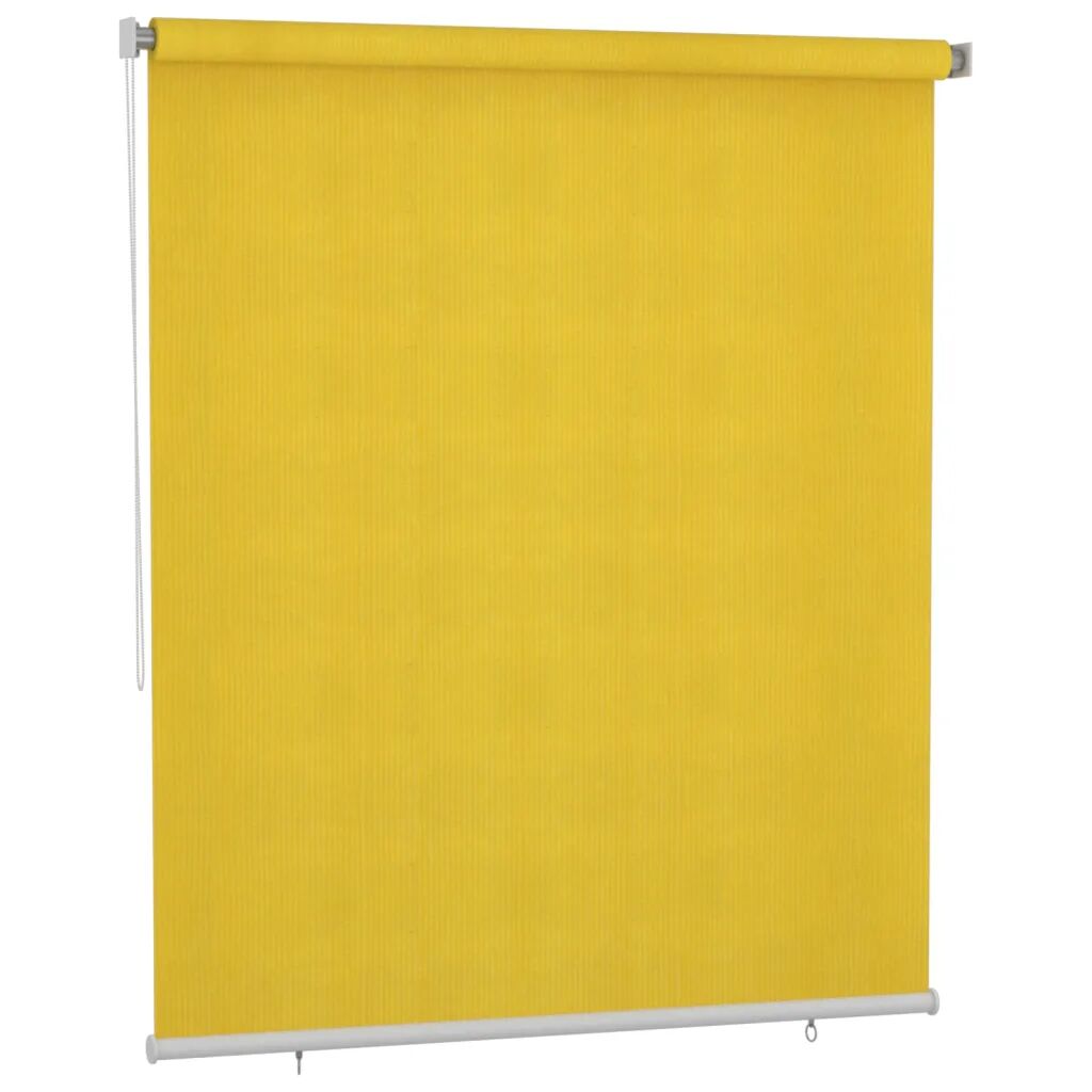 vidaXL Rolgordijn voor buiten 200x230 cm geel